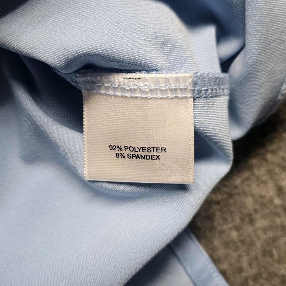 PETER MILLAR x ROYAL MELBOURNE Mens Polo Shirt Size XL Summer Comfort Golf Blue - Picture 5 of 8